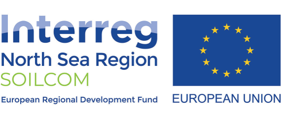 Logo of INTERREG North Sea Region SOILCOM Project